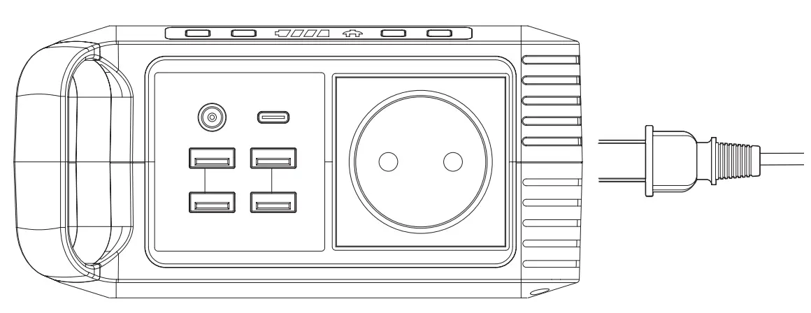 Limited Appliance Wattage <80W. 
