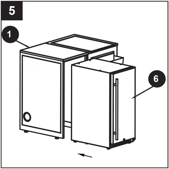 allen roth FHTA80081C 2 Outdoor Kitchen Entertainment Cabinet - FIGURE 6