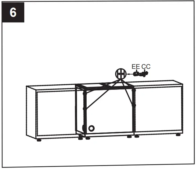allen roth FHTA80081C 2 Outdoor Kitchen Entertainment Cabinet - FIGURE 8