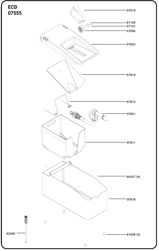 SERVER 07555 Extreme Countertop Dispenser 06