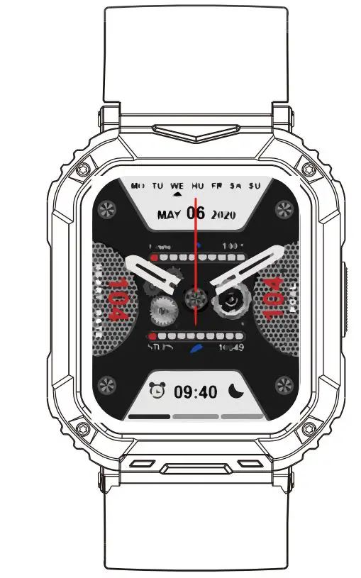 Estg V50 Smart Watch User Manual Estg V50 Smart Watch User Manual