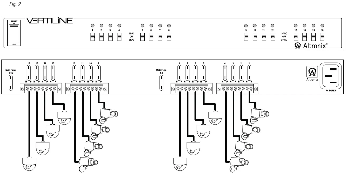 Altronix-VertiLine16C-Series-CCTV-Rack-Mount-Power-Supplies-FIG-3