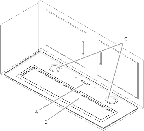 elica EUM628SS - Description of the Hood 1