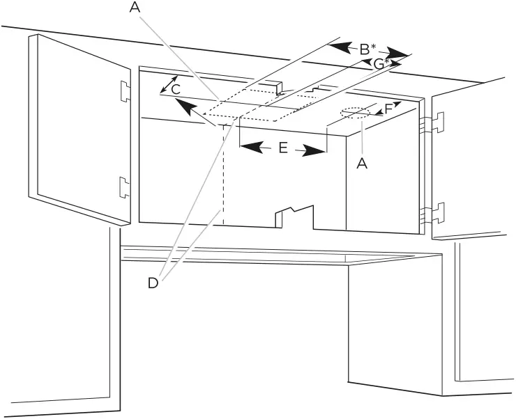 elica EUM628SS - Venting outside through the roof 1