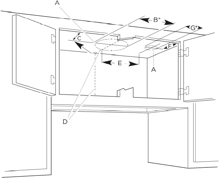 elica EUM628SS - Venting outside through the roof 2