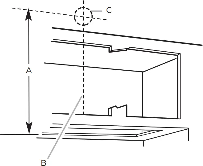 elica EUM628SS - Venting outside through the wall 2