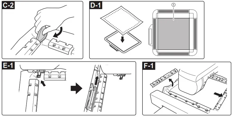 brother Magnetic Frame H 254mm x W 254mm - Product Overview 2