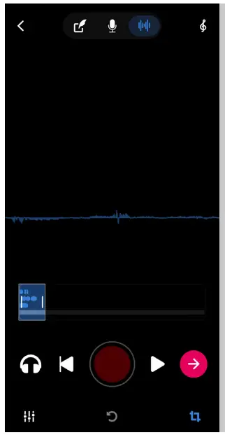 VOLOCO 4th Edition Voice Processing App - End sliders