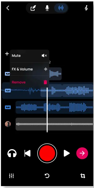 VOLOCO 4th Edition Voice Processing App - Recording