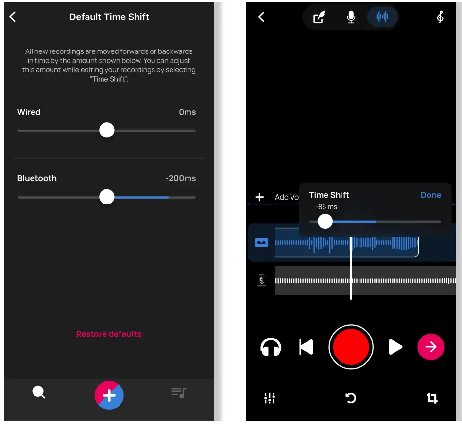 VOLOCO 4th Edition Voice Processing App - Time Shift 1