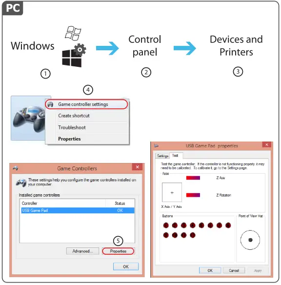 Trust GXT 545 Yula Wireless Gamepad - fig4