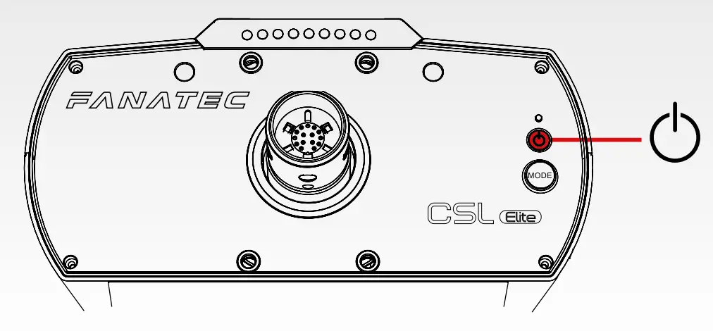 FANATEC CSL Elite Wheel Base+ - ON AND OFF
