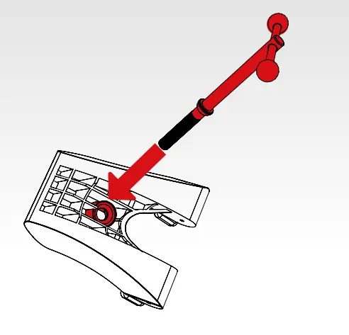 FANATEC CSL Elite Wheel Base+ - TABLE CLAMP1