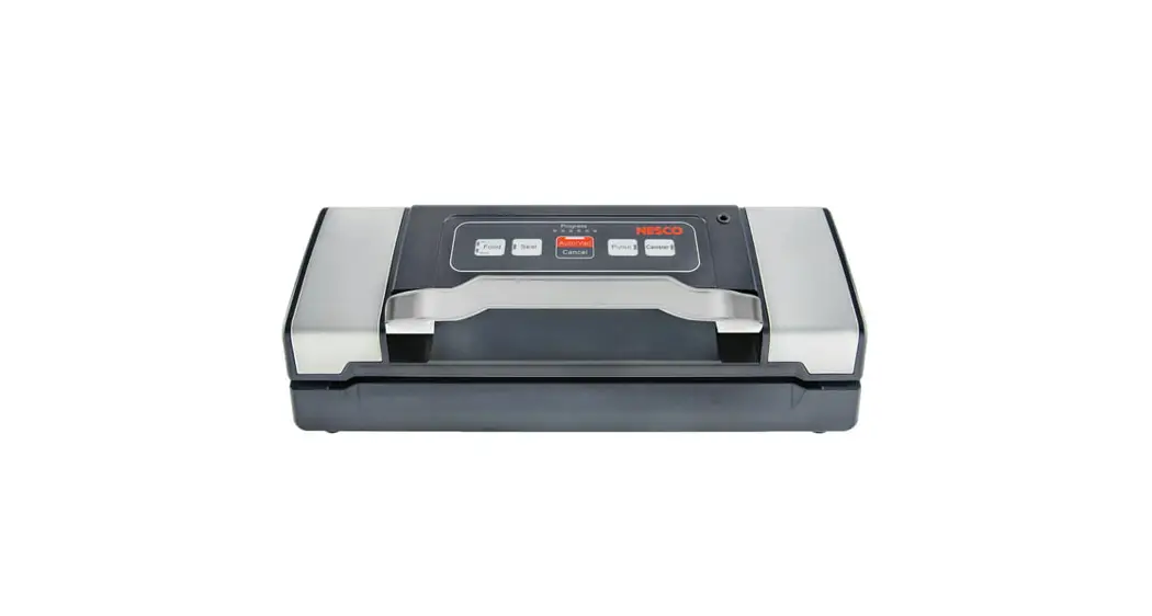 Nesco Vs-09 Deluxe Vacuum Sealer User Guide Nesco Vs-09 Deluxe Vacuum Sealer User Guide