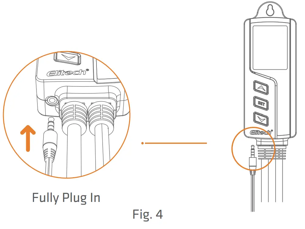 Elitech STC 1000Pro TH 2 Stage Outlet Thermostat LCD Screen - Fully Plug In