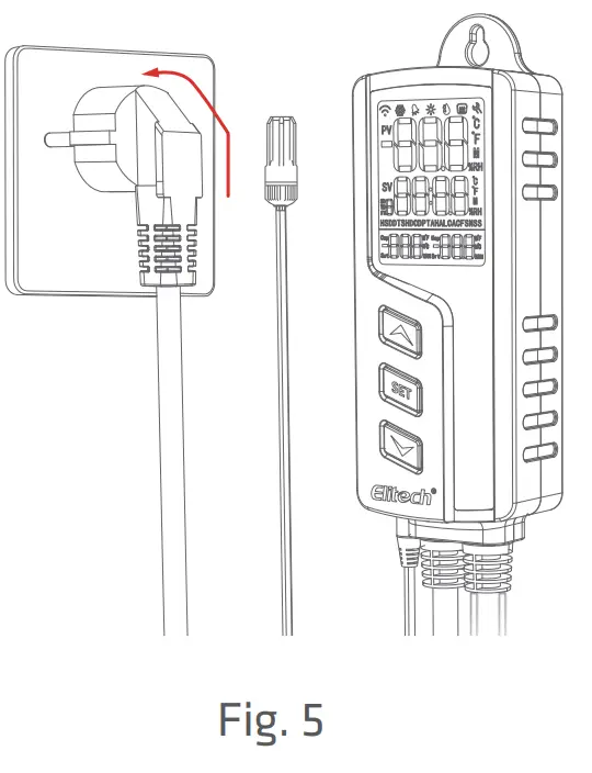 Elitech STC 1000Pro TH 2 Stage Outlet Thermostat LCD Screen - Fully Plug In1