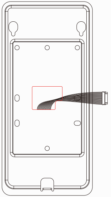 uni ubi Uface 5 OS M355C3 V R23WFC Temp AI Face Recognition System - network cable