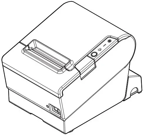 EPSON TM-T88VI-iHub Thermal POS Receipt Printer-fig1