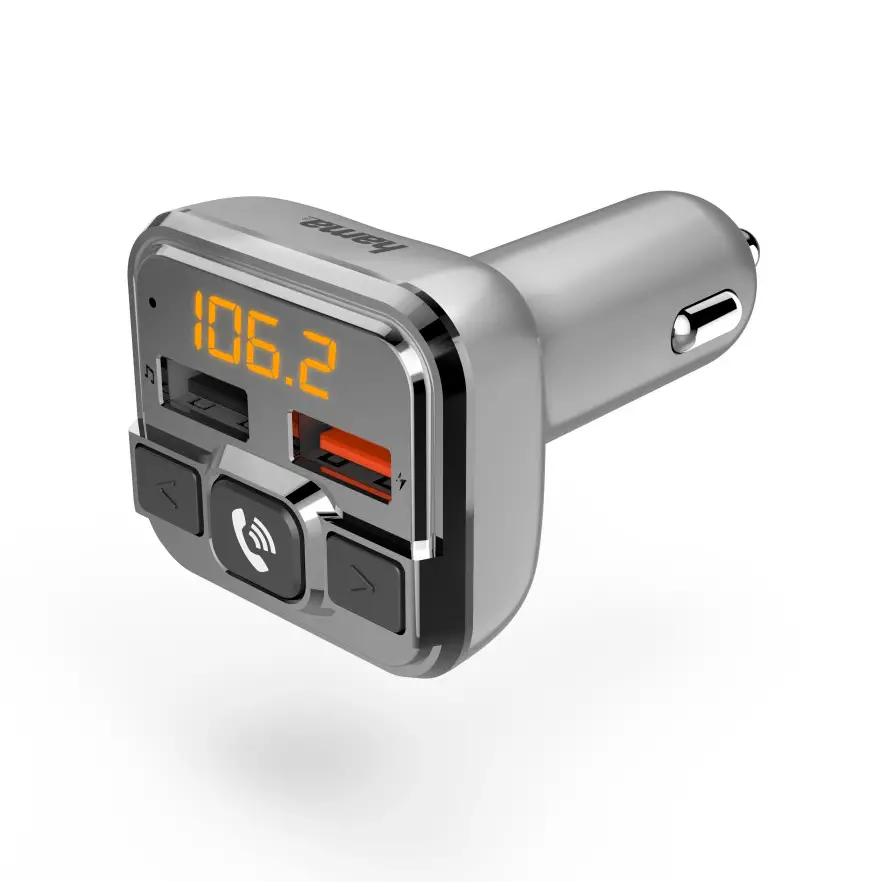 Hama 00188327 Fm Transmitter With Bluetooth Function Instruction Manual