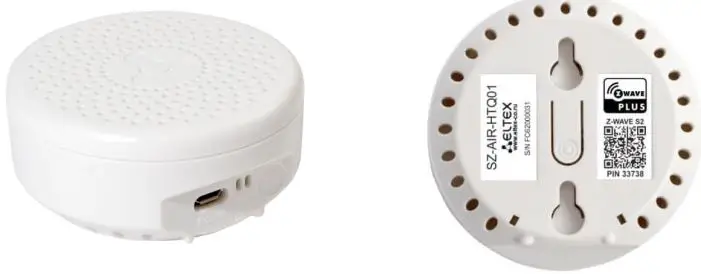 ELTEX SZ-AIR-HTQ01 Air Quality Sensor User Manual - Air quality sensor SZ-AIR-HTQ01