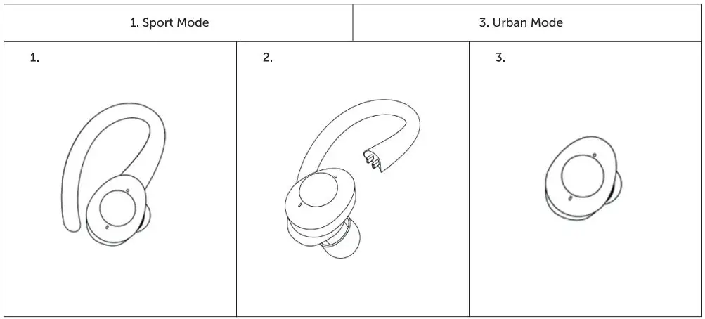 VIETA PRO VHP-TW49 Match Earphone User Manual - Magnetic accessory