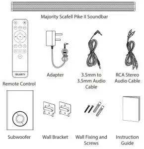 MAJORITY SCAFELL PIKE II- Box Contents