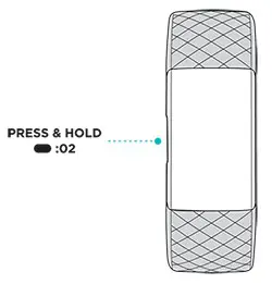 fitbit charge 3 Smartwatch - Quick settings