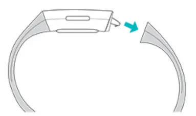 fitbit charge 3 Smartwatch - band away