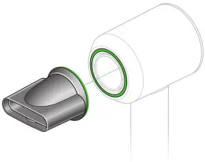 dyson HD03 Supersonic Hair Dryer- Attachments