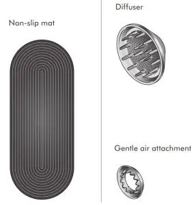 dyson HD03 Supersonic Hair Dryer- Non-slip mat