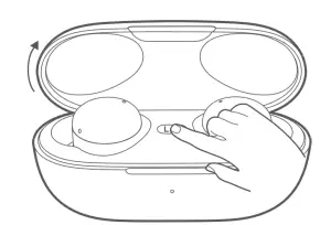 QCY T17S True Wireless Earbuds - Function connect