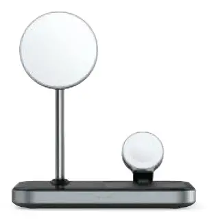 SAATCHI ST WMCS3M 3 in 1 Magnetic Wireless Charging Stand