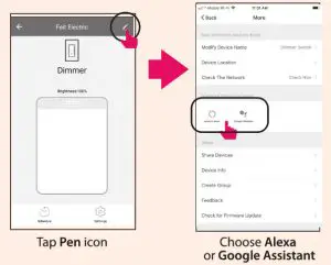 FEIT Electric DIM SMART 2 Wi Fi Smart Dimmer - connect