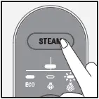 steam button