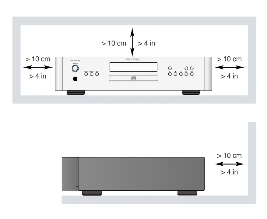 ROTEL RCD-1572MKII Stereo Compact Disc Player - Disc Player