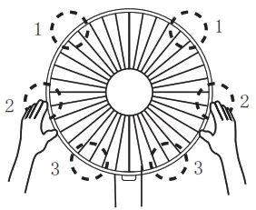 PELONIS Dc Stand Fan Owner's - INSTALLATION
