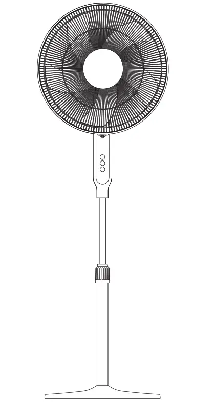 PELONIS Dc Stand Fan Owner's - fan