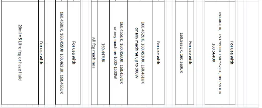 qtx FLARE-1000 LED Vertical Fog Machine fig 6