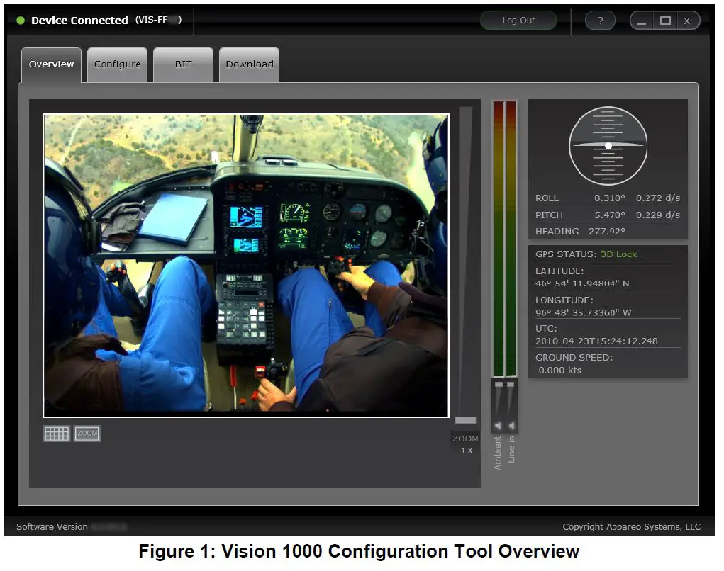 APPAREO Vision 1000 Configuration Tool-1