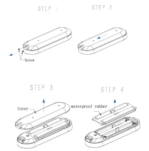 philo PSE04 Multiple Sound Wireless Siren- Battery Installation