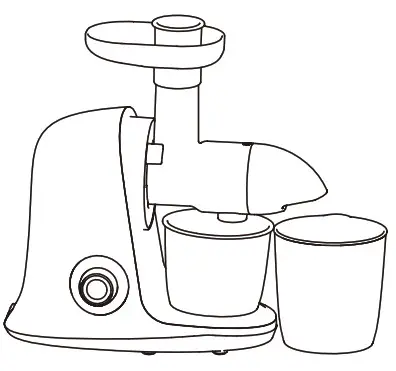 WestBend JC2009RD13 Cold Press Juicer- Using 11