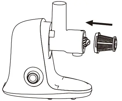 WestBend JC2009RD13 Cold Press Juicer- Using 3