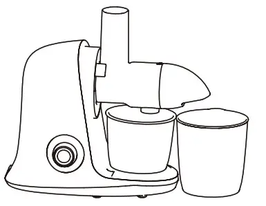 WestBend JC2009RD13 Cold Press Juicer- Using 6