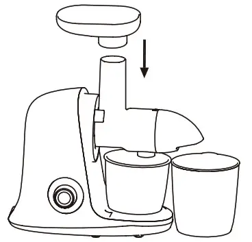 WestBend JC2009RD13 Cold Press Juicer- Using 7