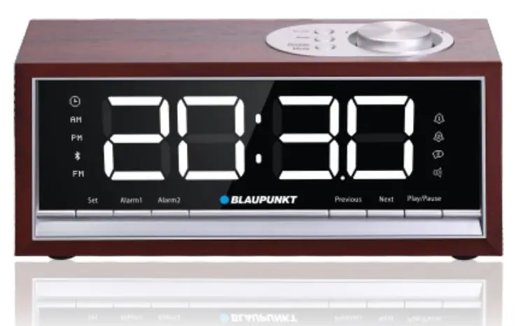 BLAUPUNKT CR60BT Clock radio with Bluetooth