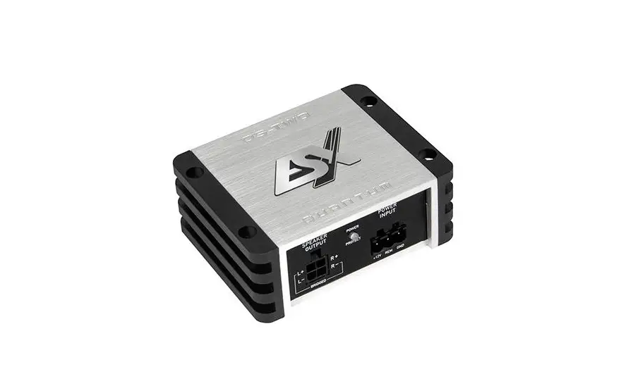 Esx Qs-two Quantum Class D 2-channel Nano Amplifier Owner's Manual