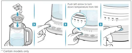 Electrolux E7GK1-8BP Explore 7 Kettle - Bain Marie