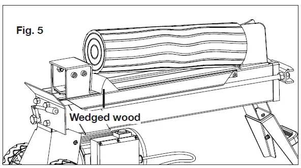 SNOWJOE LJ602E 5-Ton Electric Log Splitter 11