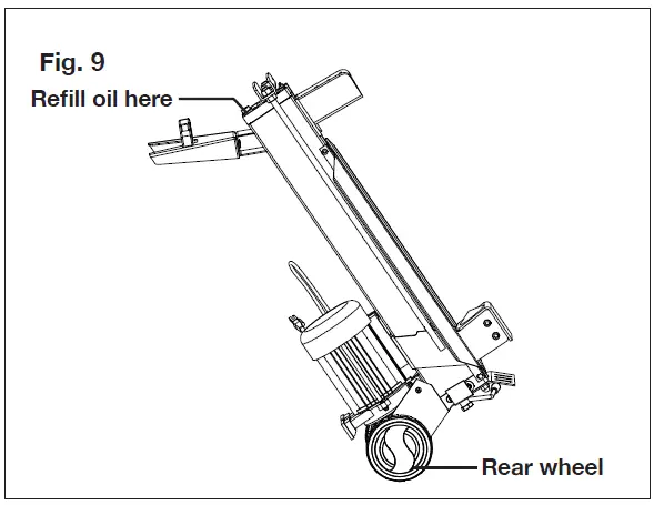 SNOWJOE LJ602E 5-Ton Electric Log Splitter 15