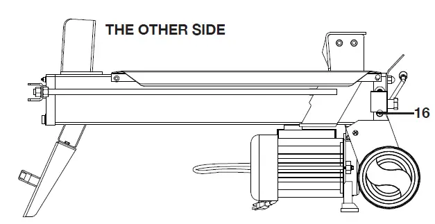 SNOWJOE LJ602E 5-Ton Electric Log Splitter 5